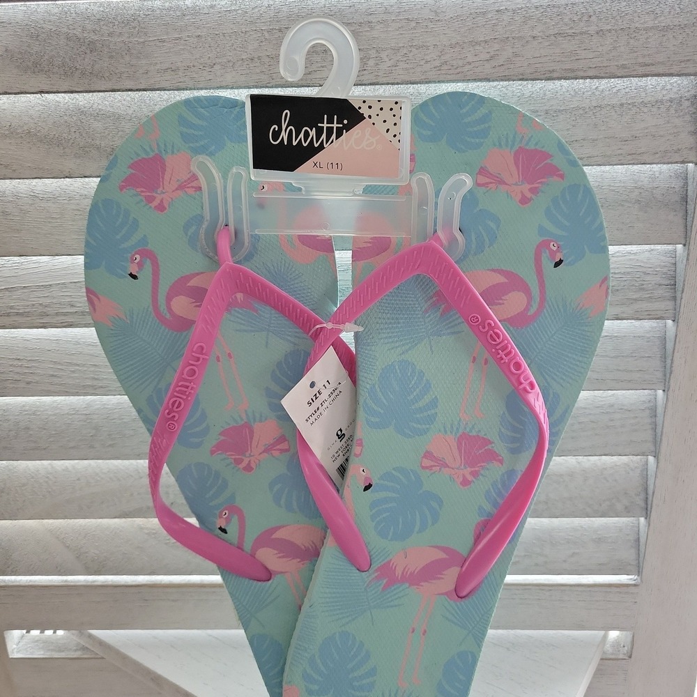 Flamingo flip-flops size 11 women